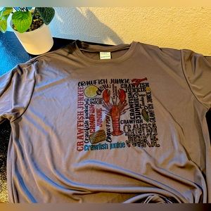 Crawfish Junkie, Bayou Tee, Graphic Tee